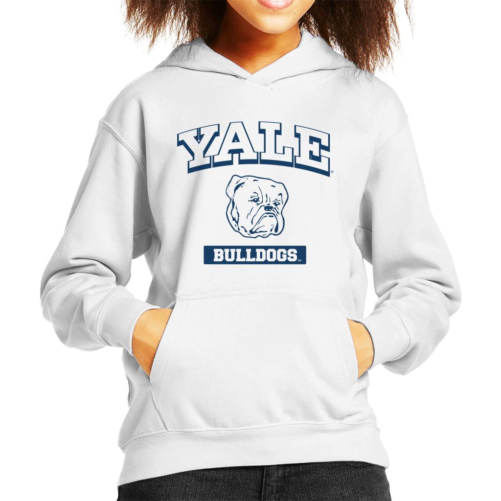 Yale University Blue Bulldogs Kid's Hooded Sweatshirt-ALL + EVERY