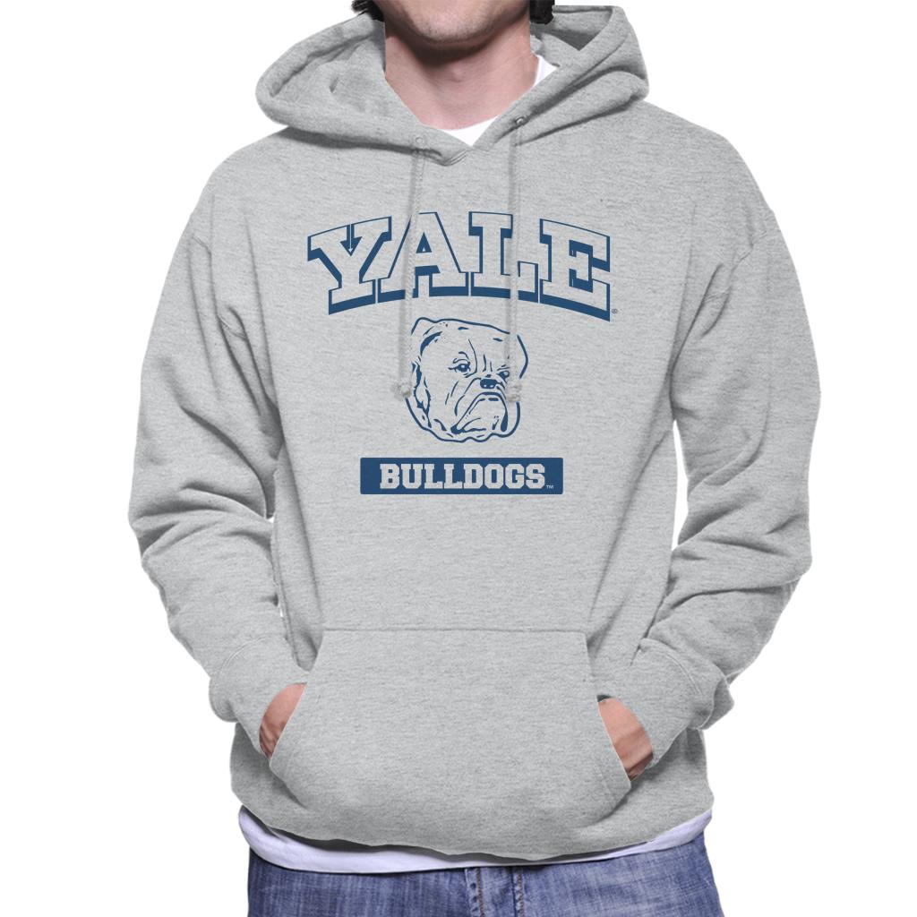 Yale University Blue Bulldogs Men's Hooded Sweatshirt-ALL + EVERY