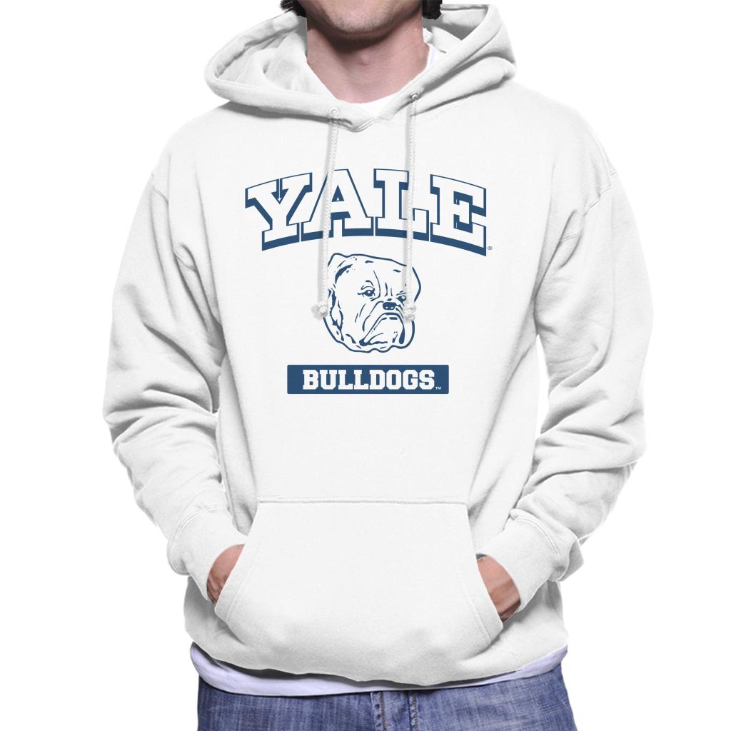 Yale University Blue Bulldogs Men's Hooded Sweatshirt-ALL + EVERY