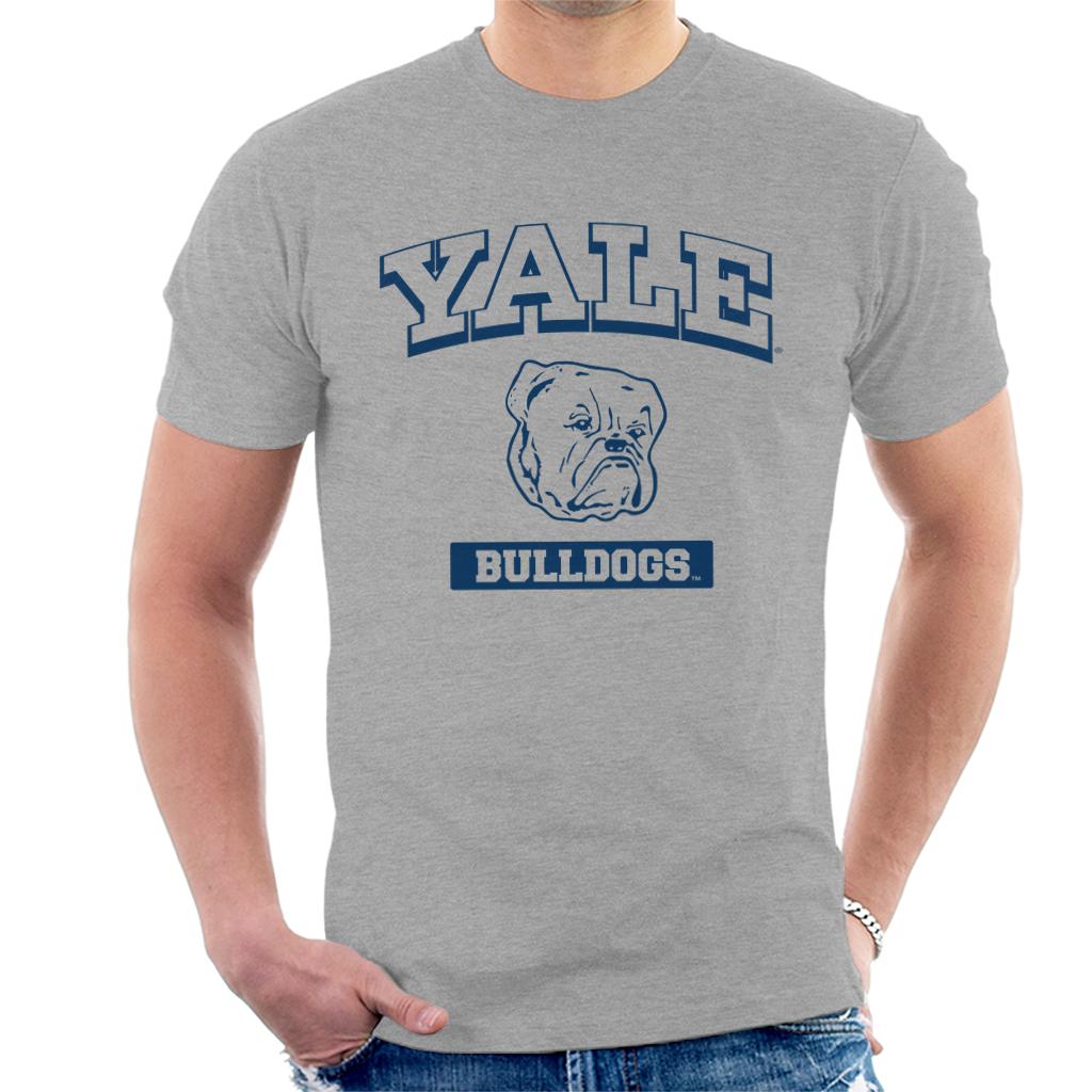 Yale University Blue Bulldogs Men's T-Shirt-ALL + EVERY