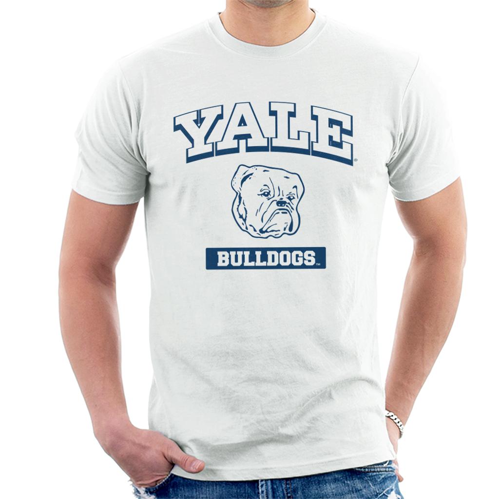 Yale University Blue Bulldogs Men's T-Shirt-ALL + EVERY