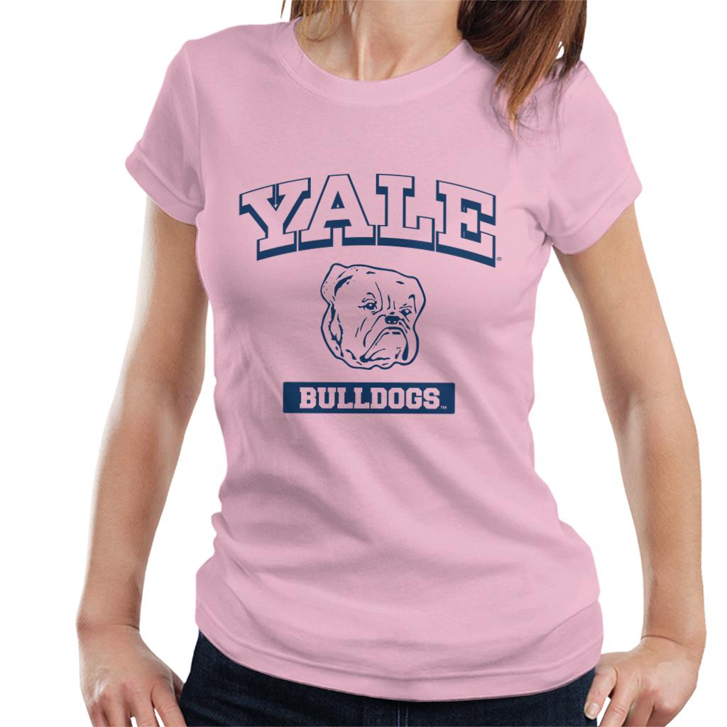 Yale University Blue Bulldogs Women's T-Shirt-ALL + EVERY