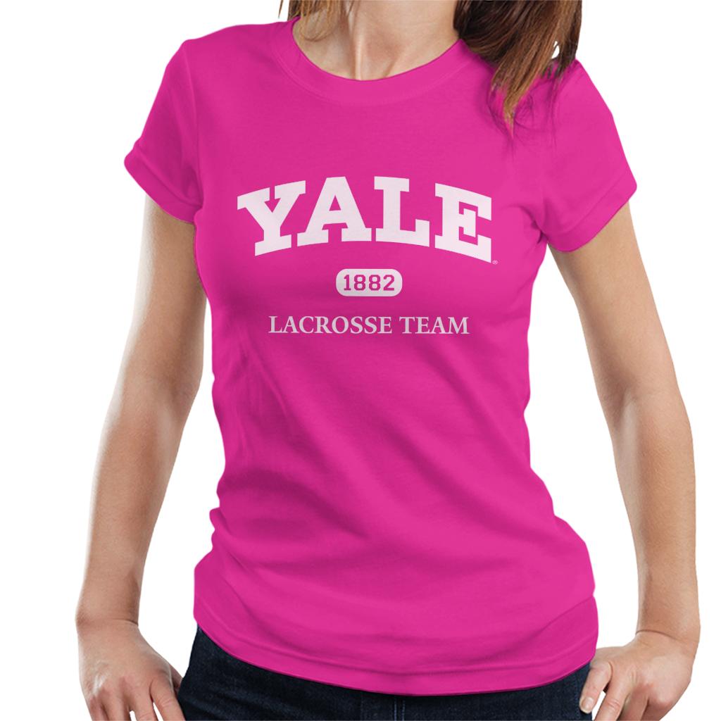 Yale University Lacrosse Team Women's T-Shirt-ALL + EVERY