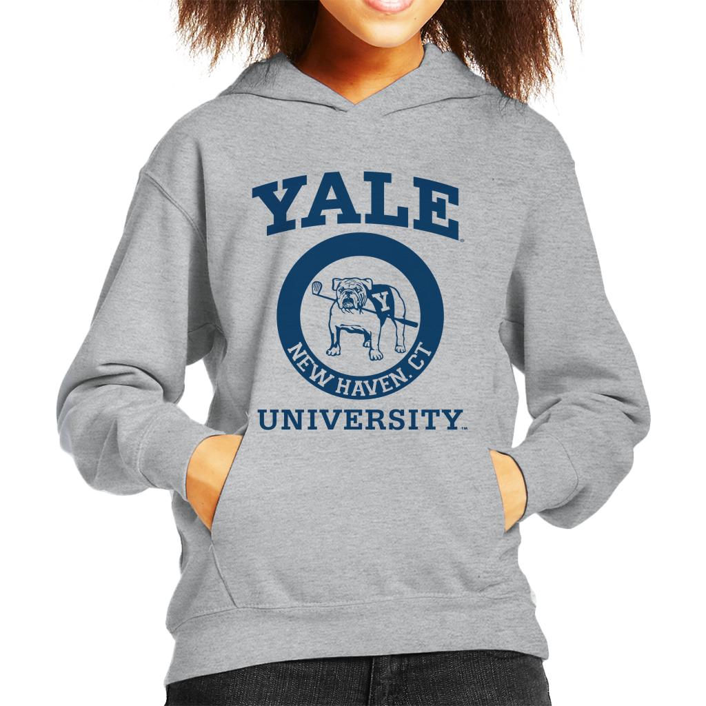 Yale University New Haven CT Kid's Hooded Sweatshirt-ALL + EVERY