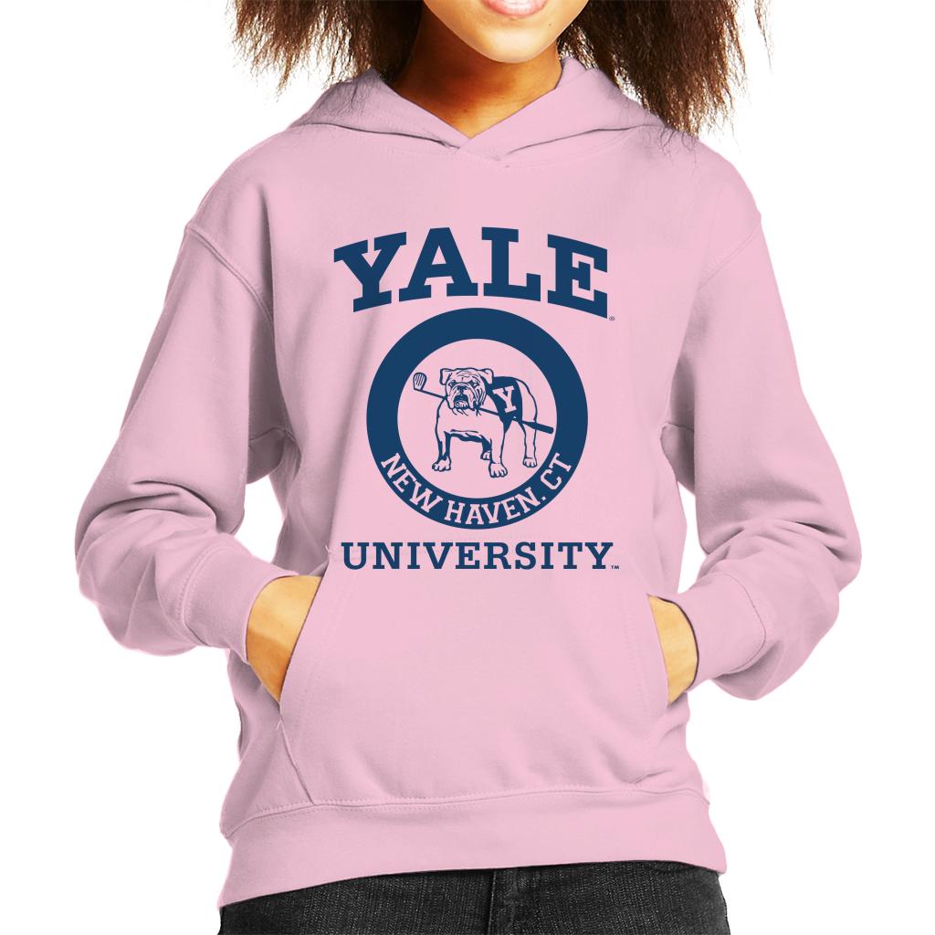 Yale University New Haven CT Kid's Hooded Sweatshirt-ALL + EVERY