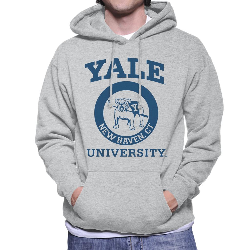 Yale University New Haven CT Men's Hooded Sweatshirt-ALL + EVERY