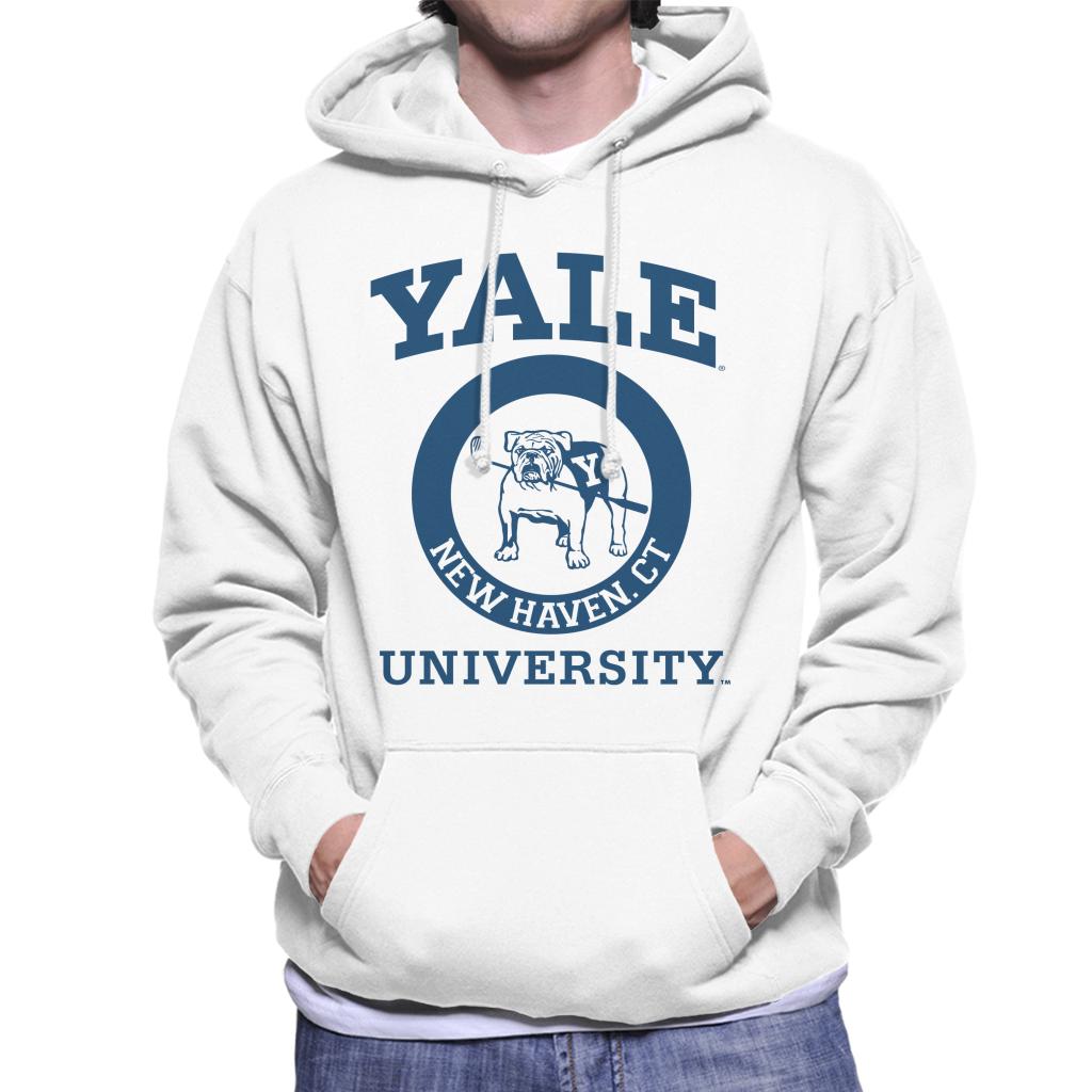 Yale University New Haven CT Men's Hooded Sweatshirt-ALL + EVERY