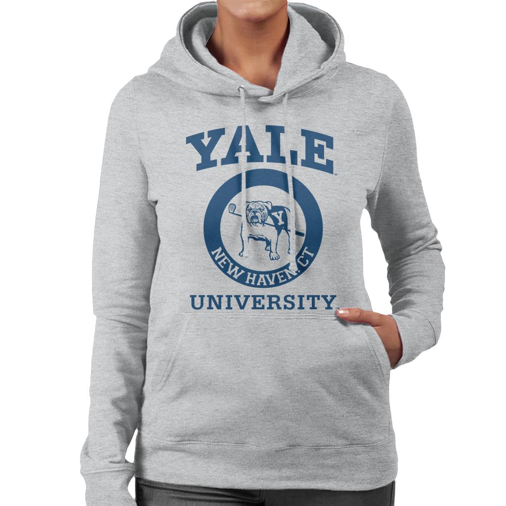 Yale University New Haven CT Women's Hooded Sweatshirt-ALL + EVERY