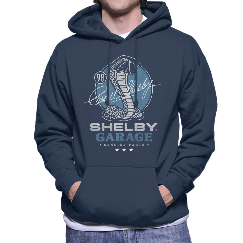 Shelby Garage Genuine Parts Men's Hooded Sweatshirt-ALL + EVERY