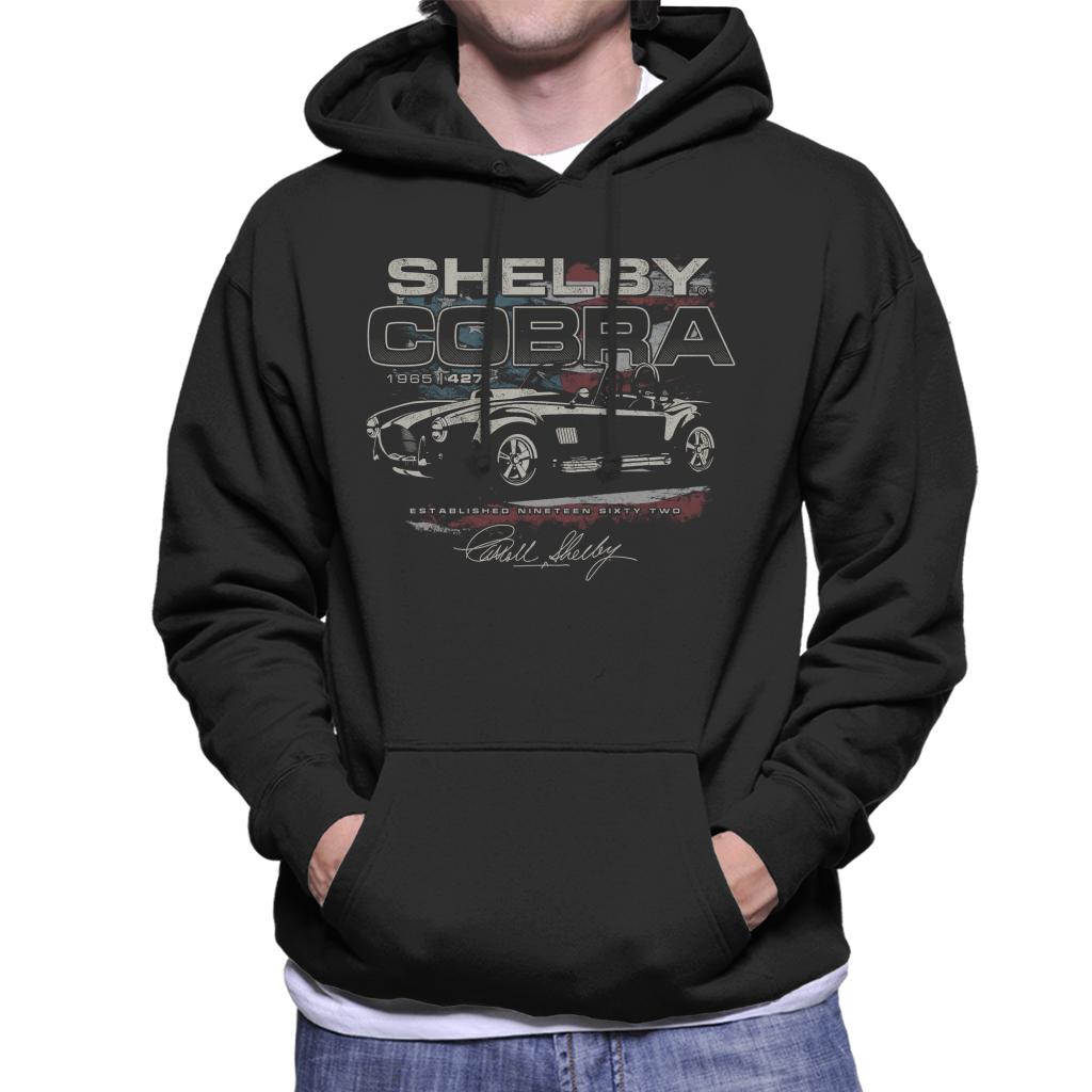 Shelby Cobra 1965 Est 1962 Men's Hooded Sweatshirt-ALL + EVERY