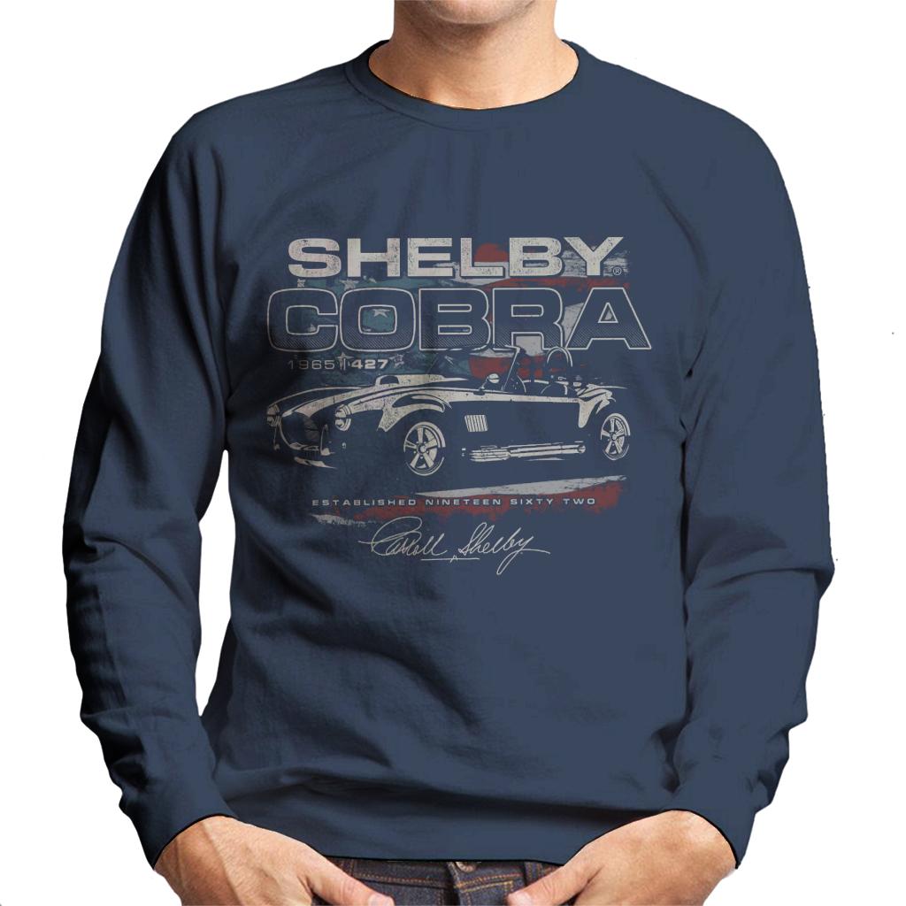 Shelby Cobra 1965 Est 1962 Men's Sweatshirt-ALL + EVERY