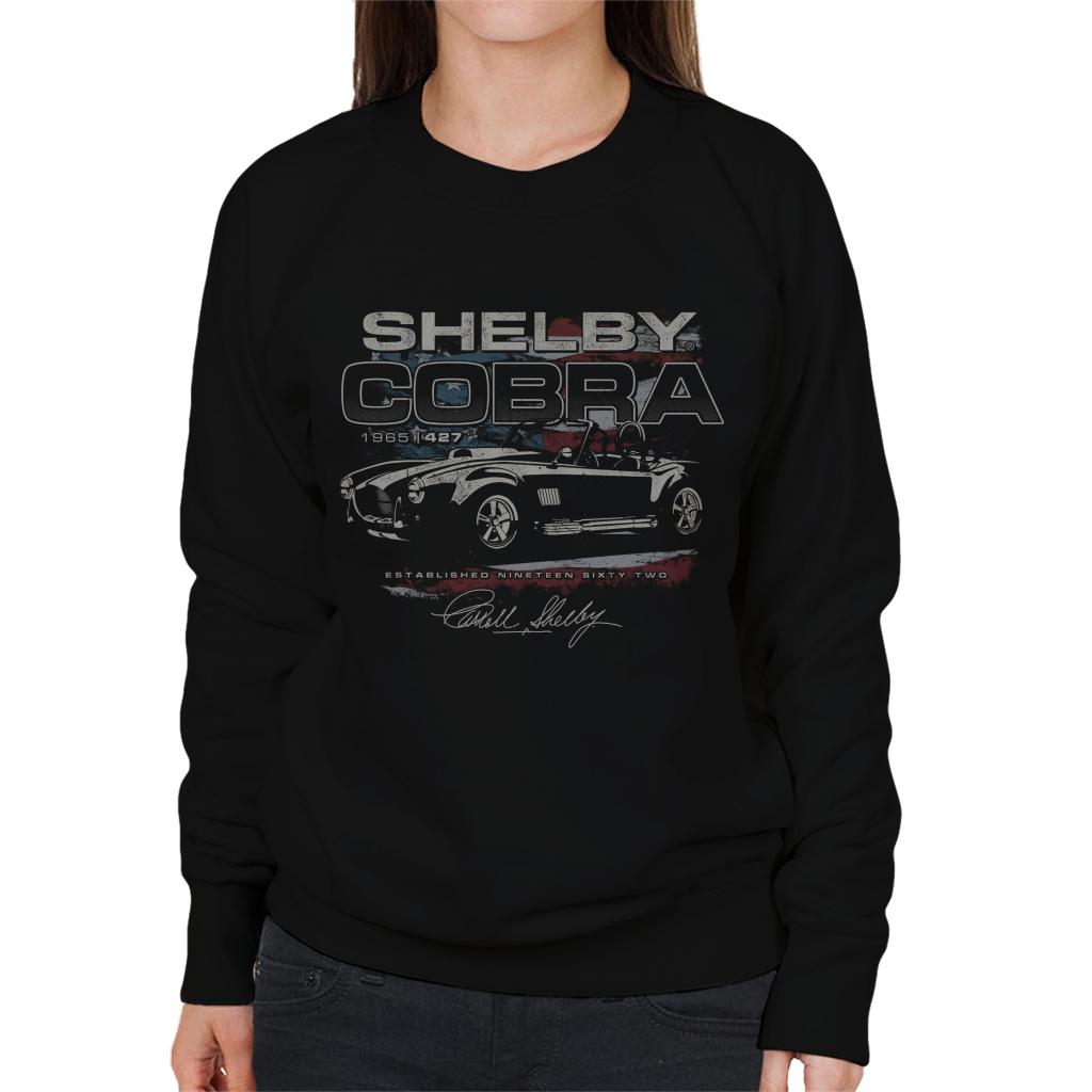 Shelby Cobra 1965 Est 1962 Women's Sweatshirt-ALL + EVERY