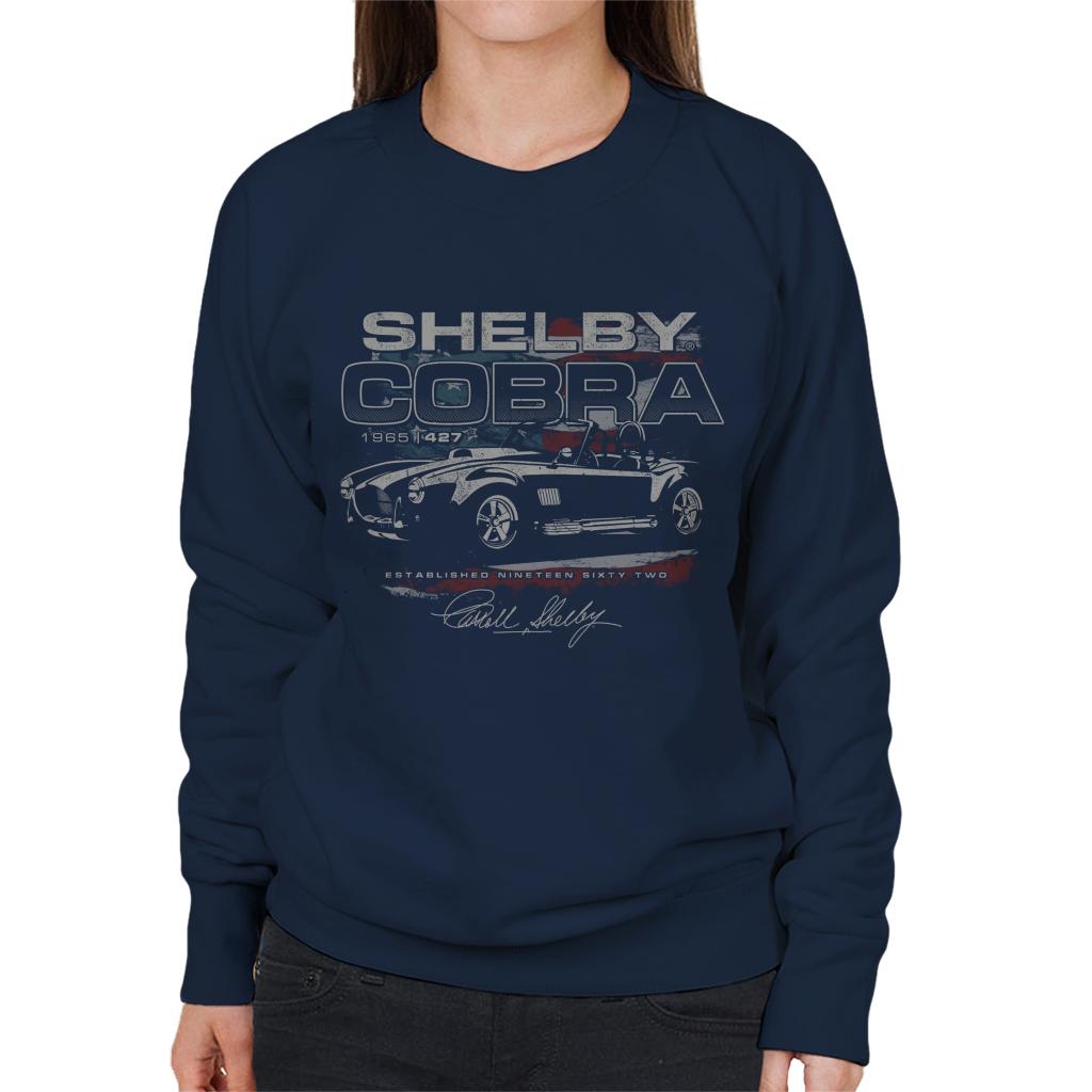 Shelby Cobra 1965 Est 1962 Women's Sweatshirt-ALL + EVERY