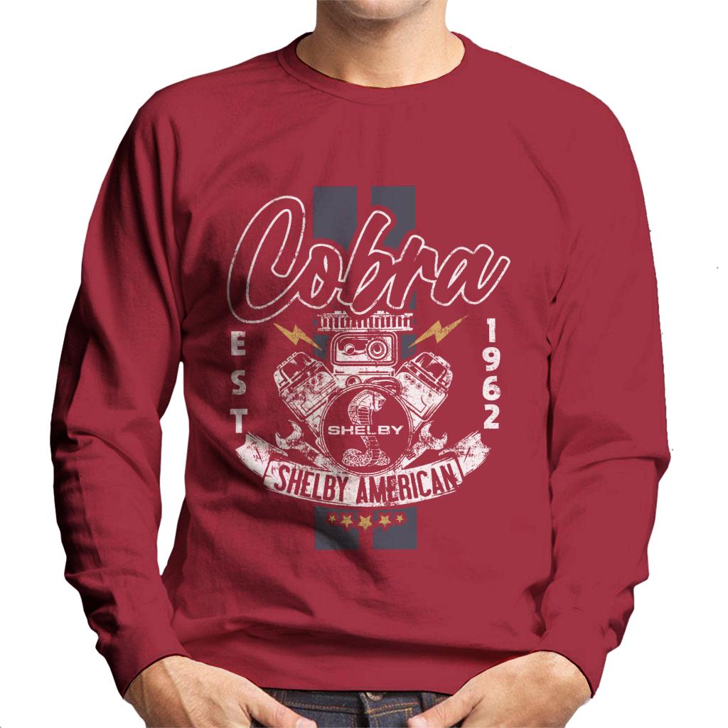 Shelby American Cobra Men's Sweatshirt-ALL + EVERY