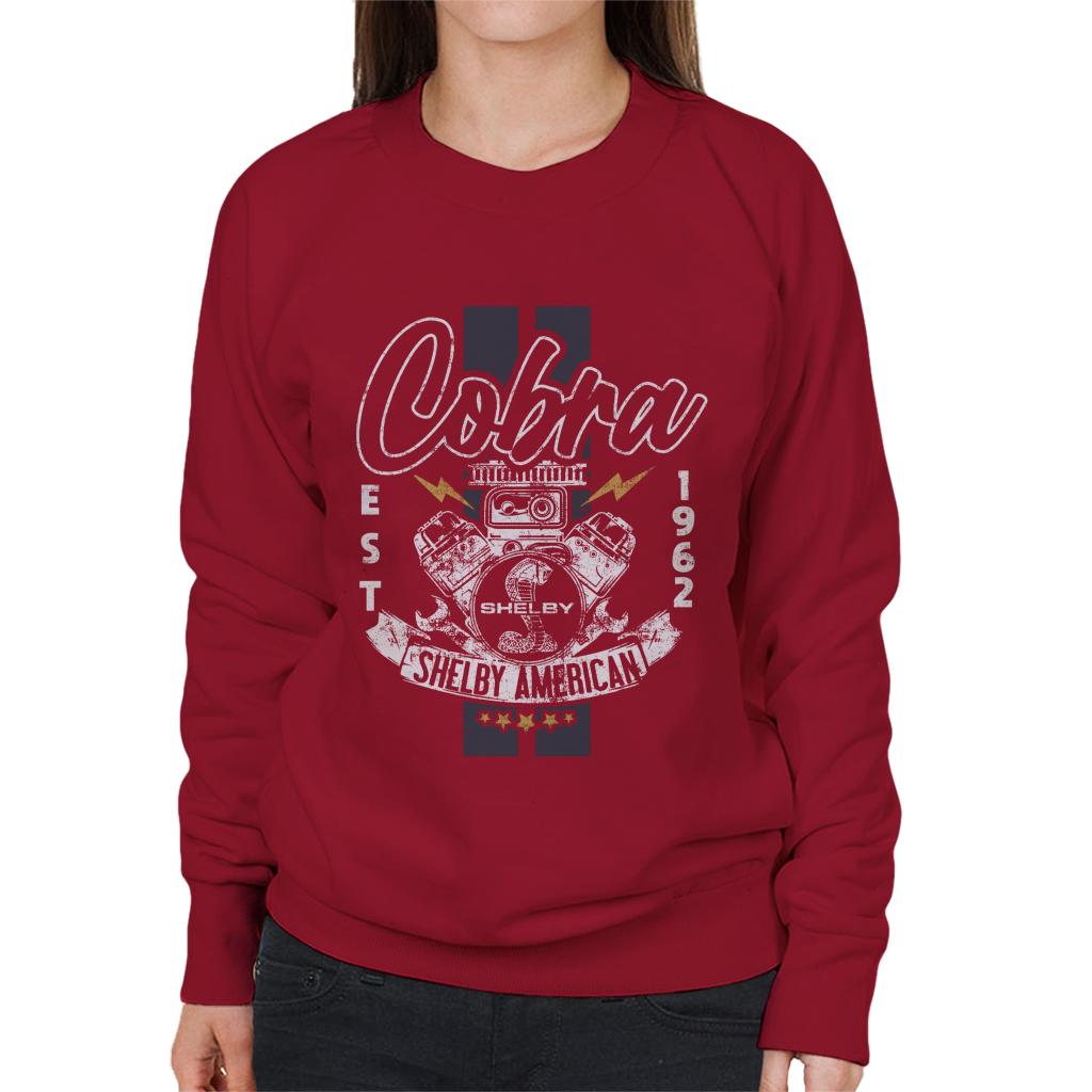 Shelby American Cobra Women's Sweatshirt-ALL + EVERY