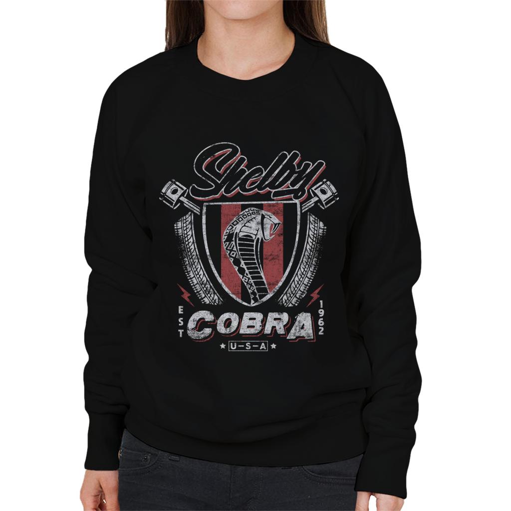 Shelby Cobra Est 1962 In The USA Women's Sweatshirt-ALL + EVERY