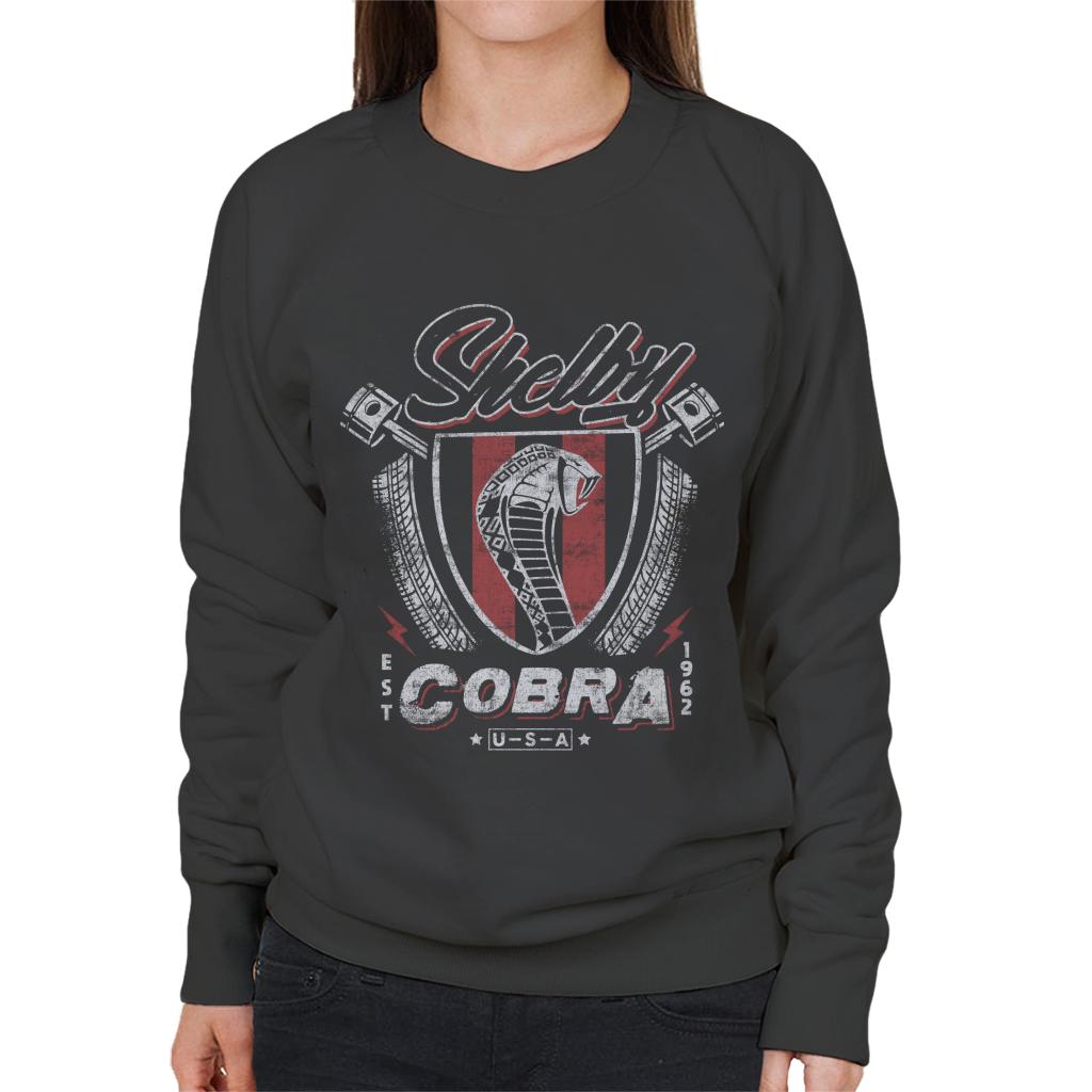 Shelby Cobra Est 1962 In The USA Women's Sweatshirt-ALL + EVERY