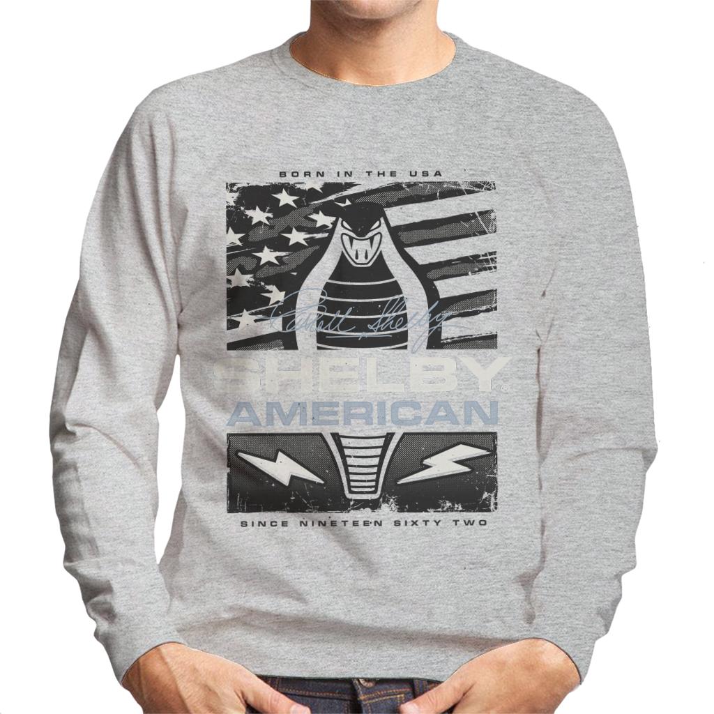 Shelby American 1962 Born In The USA Men's Sweatshirt-ALL + EVERY