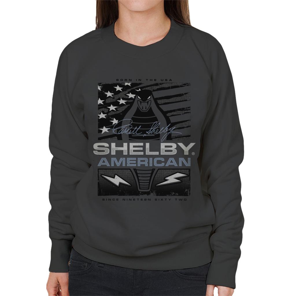 Shelby American 1962 Born In The USA Women's Sweatshirt-ALL + EVERY