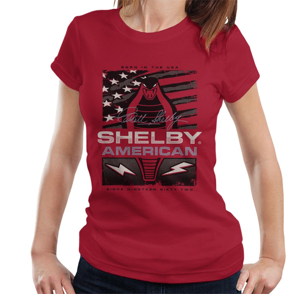 Shelby American 1962 Born In The USA Women's T-Shirt-ALL + EVERY