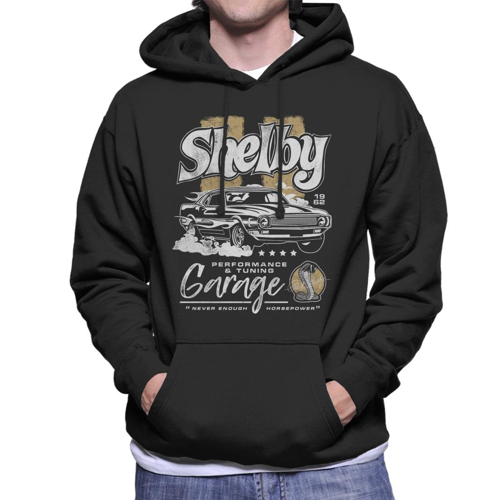 Shelby Performance And Tuning Garage Men's Hooded Sweatshirt-ALL + EVERY