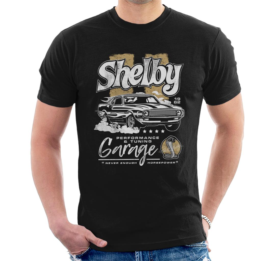 Shelby Performance And Tuning Garage Men's T-Shirt-ALL + EVERY