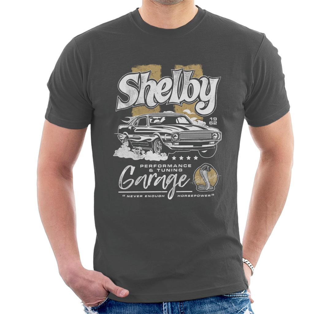 Shelby Performance And Tuning Garage Men's T-Shirt-ALL + EVERY