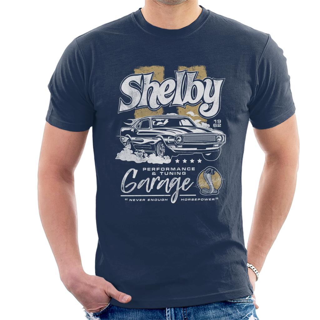 Shelby Performance And Tuning Garage Men's T-Shirt-ALL + EVERY
