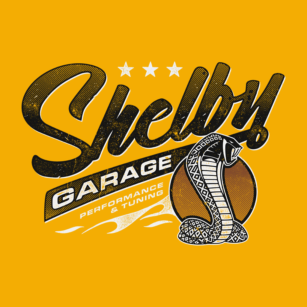 Shelby Logo Garage Performance And Tuning Women's Sweatshirt-ALL + EVERY