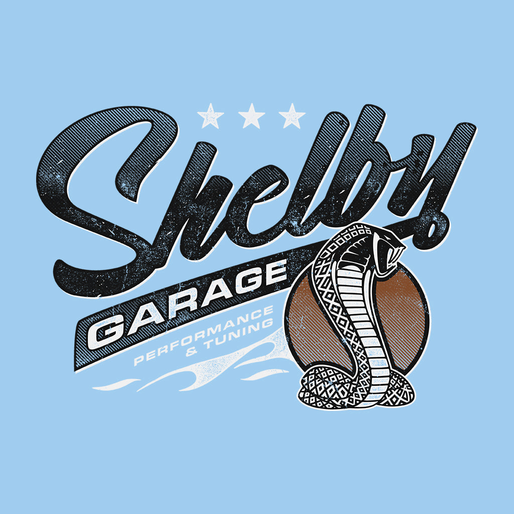 Shelby Logo Garage Performance And Tuning Women's T-Shirt-ALL + EVERY