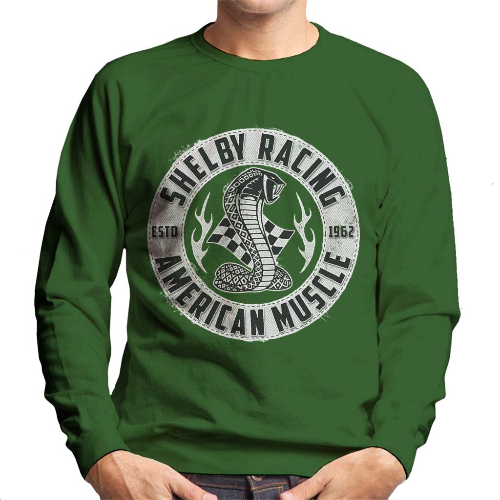 Shelby Racing American Muscle Logo Men's Sweatshirt-ALL + EVERY