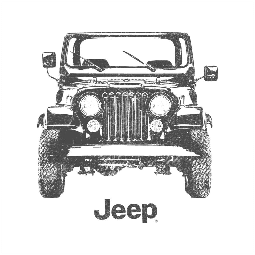 Jeep Classic Front View Men's Sweatshirt-ALL + EVERY