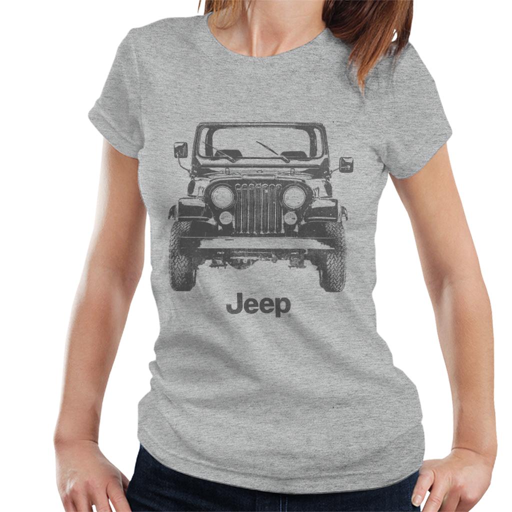 Jeep Classic Front View Women's T-Shirt-ALL + EVERY