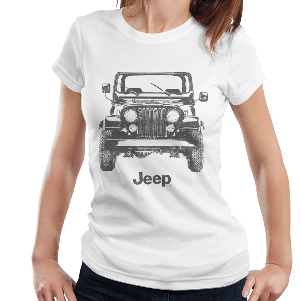 Jeep Classic Front View Women's T-Shirt-ALL + EVERY