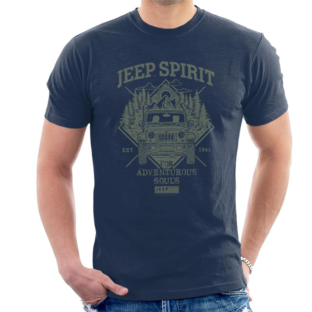 Jeep Spirit Est 1941 Men's T-Shirt-ALL + EVERY