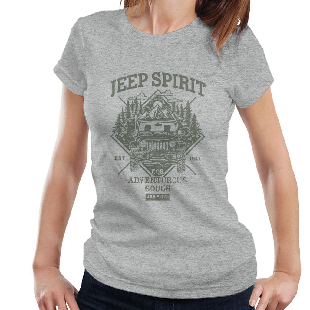 Jeep Spirit Est 1941 Women's T-Shirt-ALL + EVERY