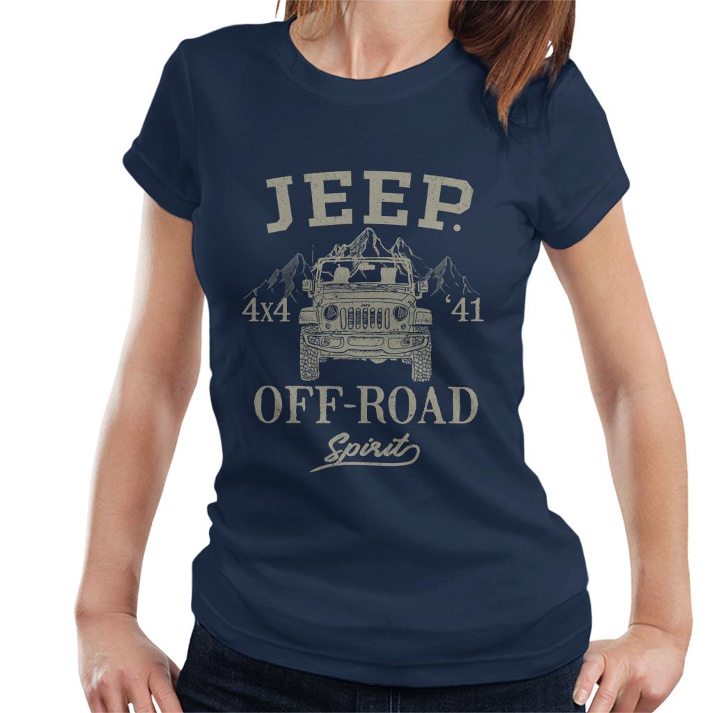 Jeep 4x4 Off Road Spirit Women's T-Shirt-ALL + EVERY