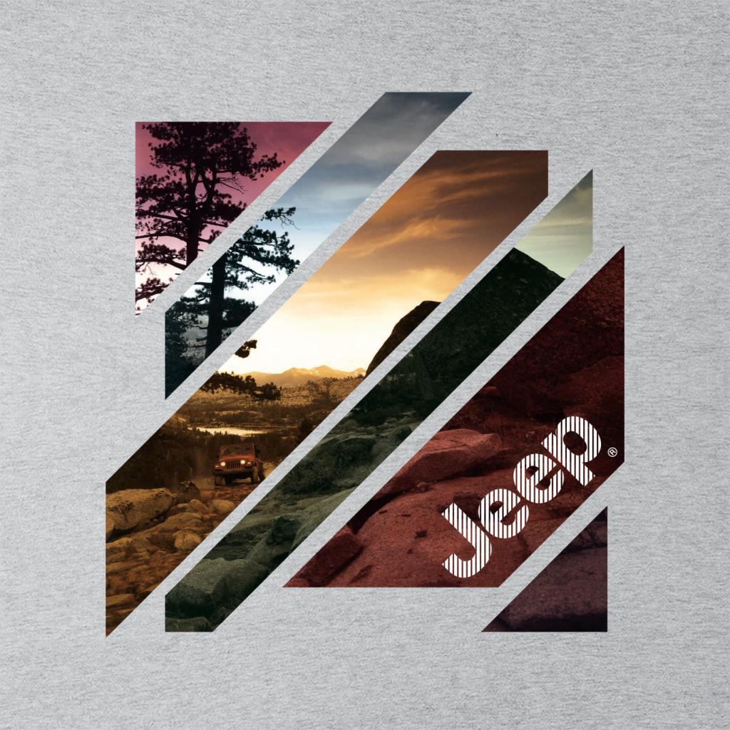 Jeep Off Road Abstract Art Men's T-Shirt-ALL + EVERY