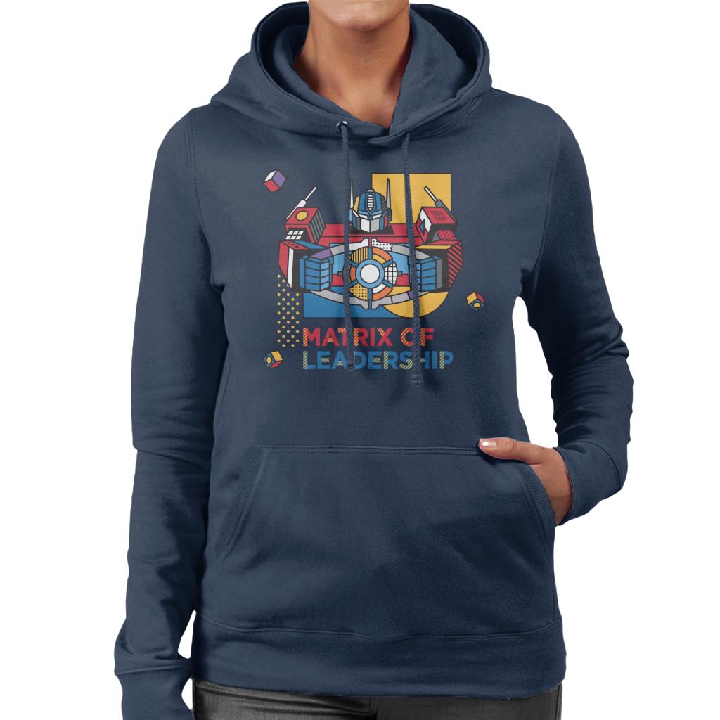 Transformers Optimus Prime Matrix Of Leadership Women's Hooded Sweatshirt-ALL + EVERY