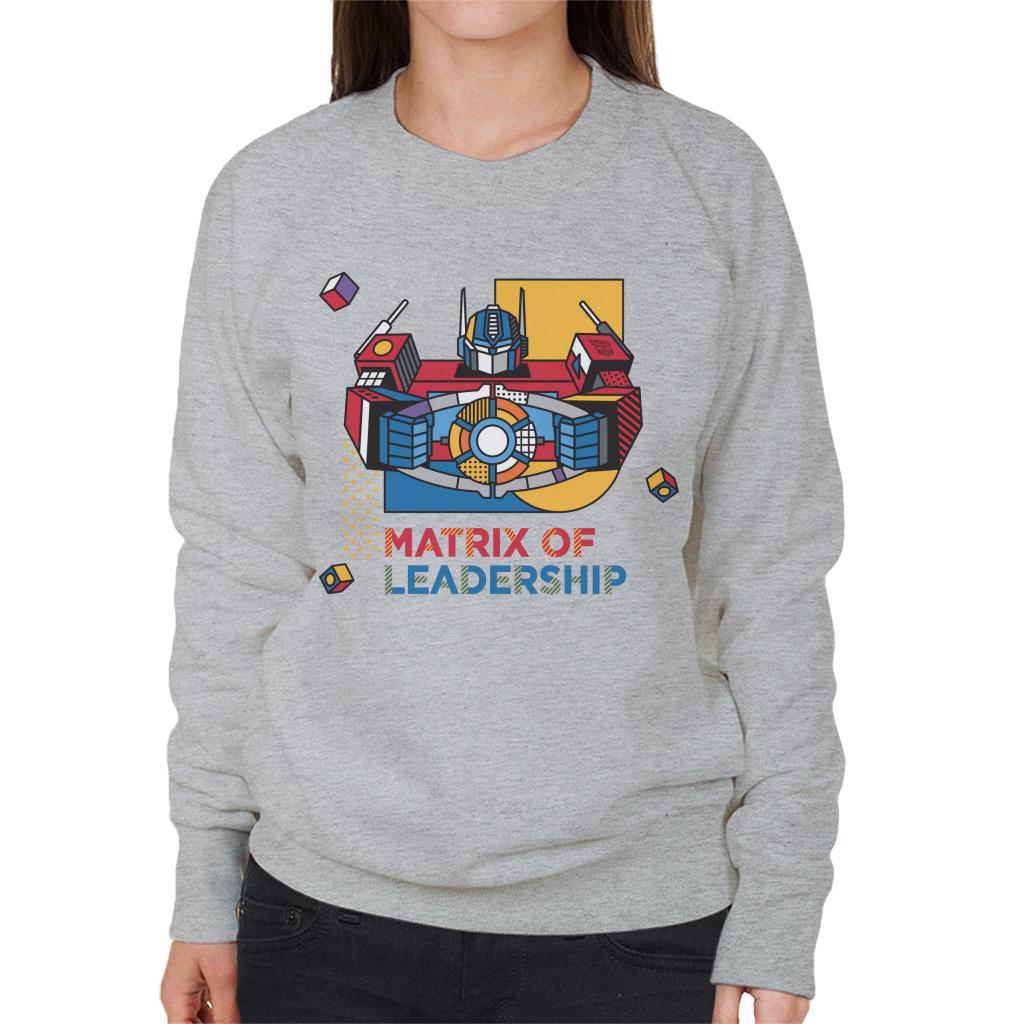 Transformers Optimus Prime Matrix Of Leadership Women's Sweatshirt-ALL + EVERY