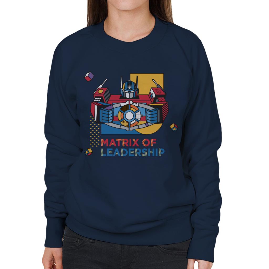 Transformers Optimus Prime Matrix Of Leadership Women's Sweatshirt-ALL + EVERY