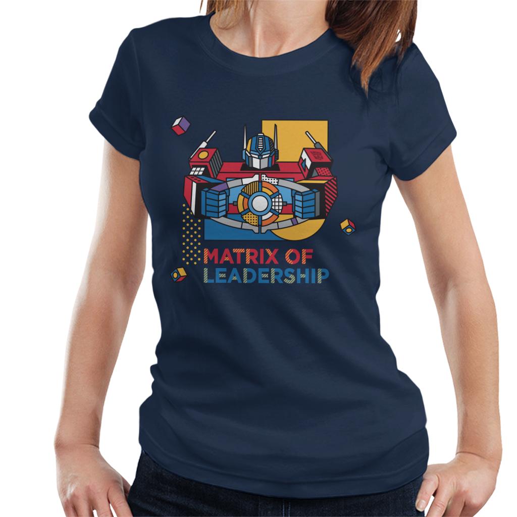 Transformers Optimus Prime Matrix Of Leadership Women's T-Shirt-ALL + EVERY