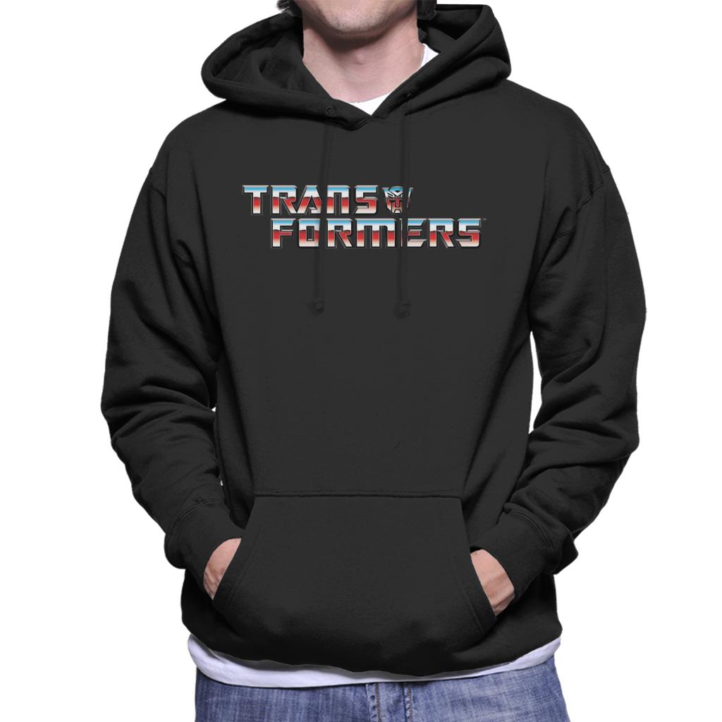 Transformers Classic Logo Men's Hooded Sweatshirt-ALL + EVERY