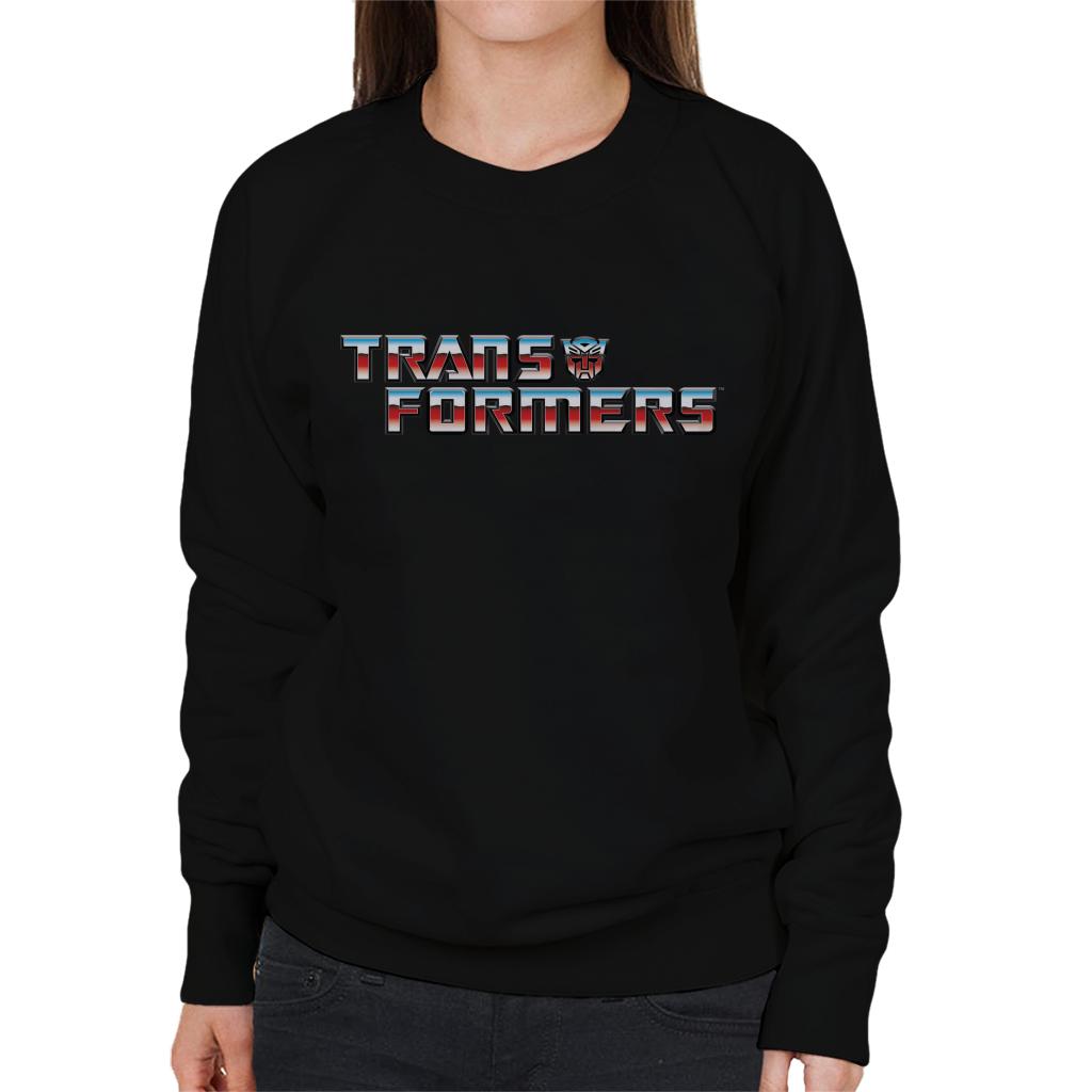 Transformers Classic Logo Women's Sweatshirt-ALL + EVERY