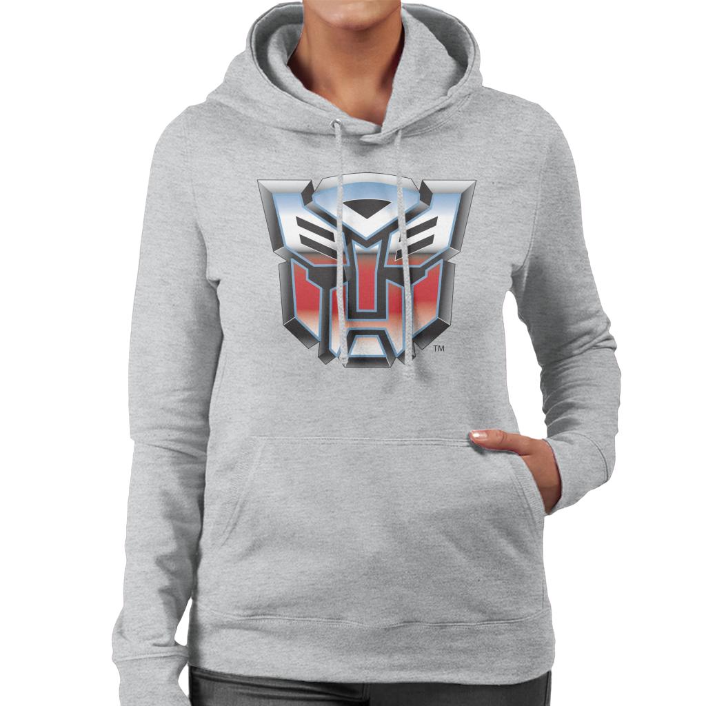 Transformers Autobots Classic Logo Women's Hooded Sweatshirt-ALL + EVERY