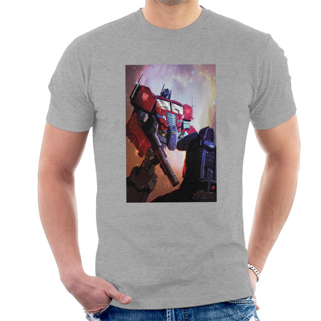 Transformers Optimus Prime Nebula Men's T-Shirt-ALL + EVERY