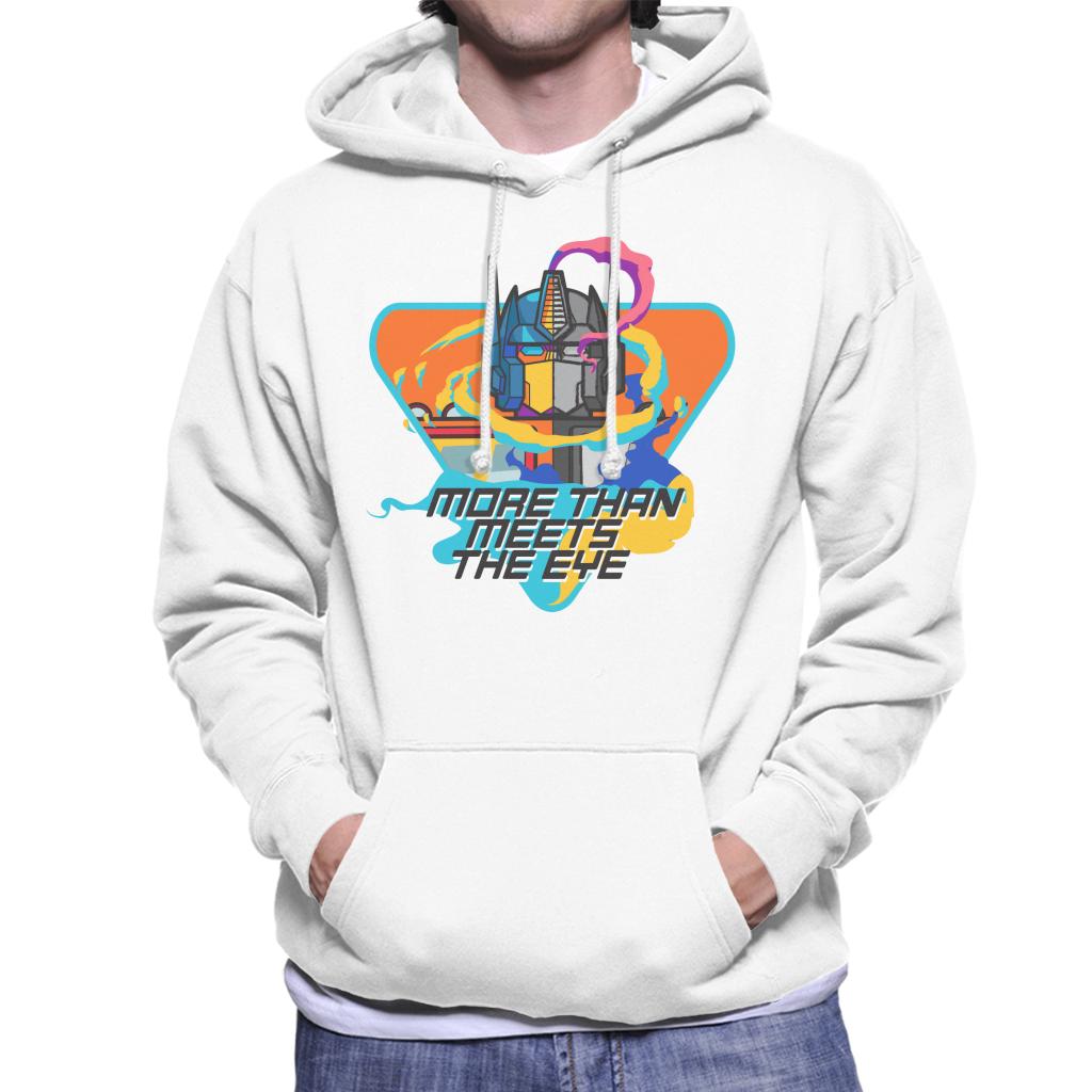 Transformers Optimus Prime More Than Meets The Eye Men's Hooded Sweatshirt-ALL + EVERY