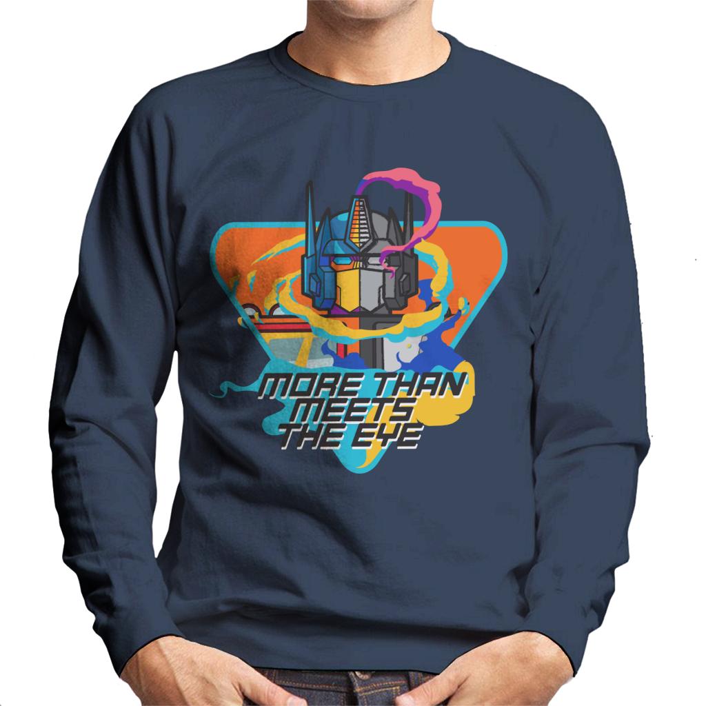 Transformers Optimus Prime More Than Meets The Eye Men's Sweatshirt-ALL + EVERY