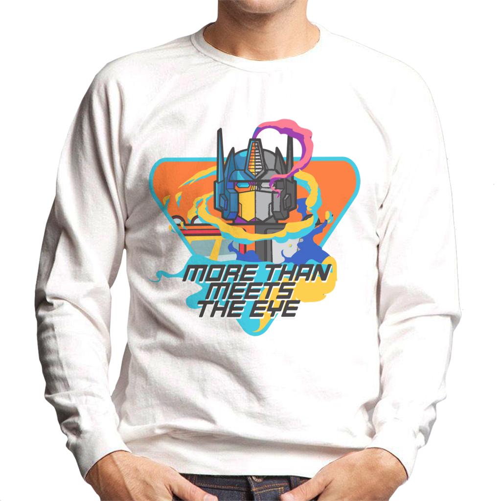 Transformers Optimus Prime More Than Meets The Eye Men's Sweatshirt-ALL + EVERY