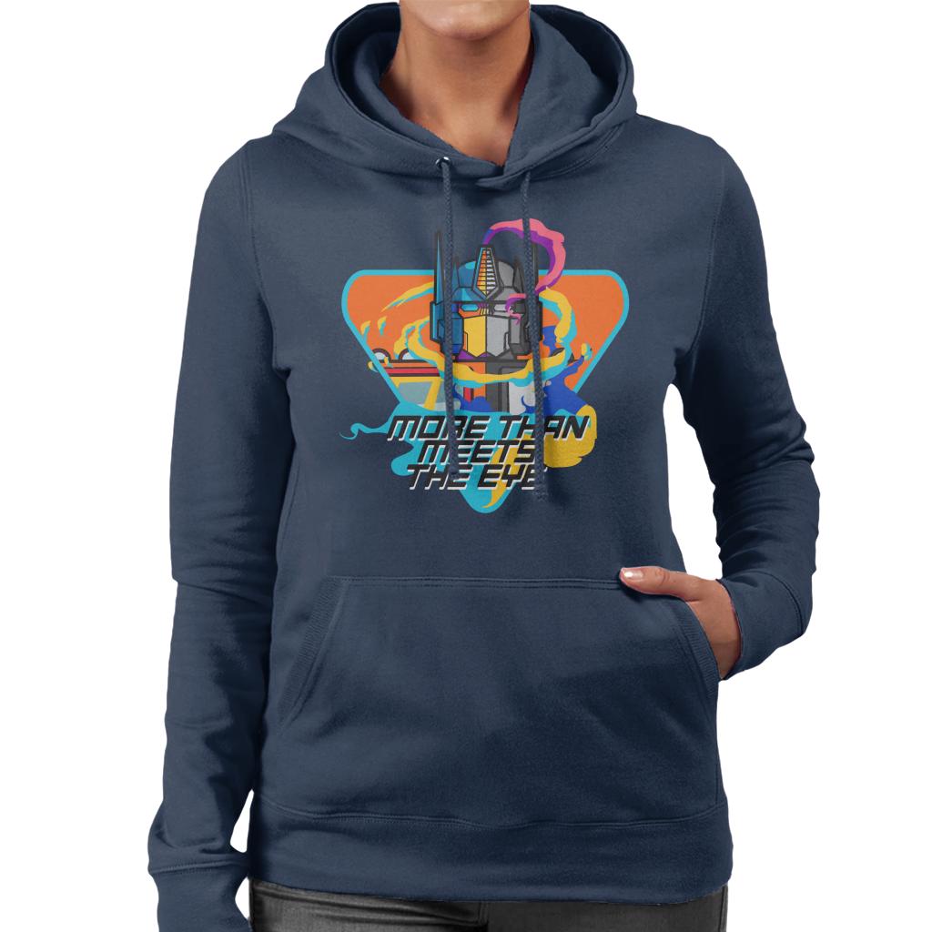 Transformers Optimus Prime More Than Meets The Eye Women's Hooded Sweatshirt-ALL + EVERY